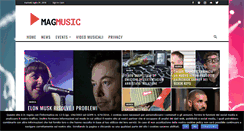 Desktop Screenshot of magmusic.it